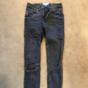 Free People Ripped Skinny Jeans